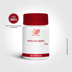SPIRULINA 380MG - 50 cápsulas