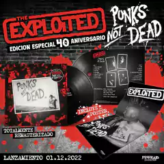 VINILO THE EXPLOITED PUNK´S NOT DEAD (Edicion 40 Aniversario)