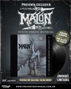VINILO MALON - Nuevo orden mundial (Edición Europea) - tienda online