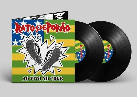 Vinilo 10´ RATOS DE PORAO Ao vivo no CBGB (Doble)