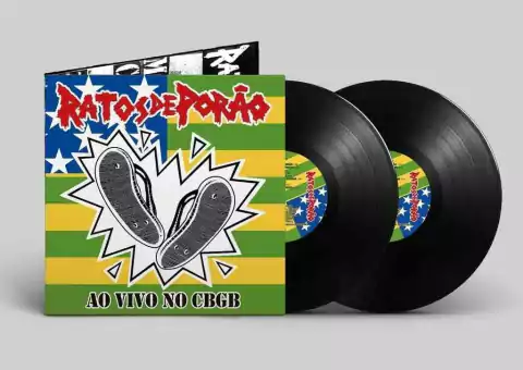 Vinilo 10´ RATOS DE PORAO Ao vivo no CBGB (Doble)