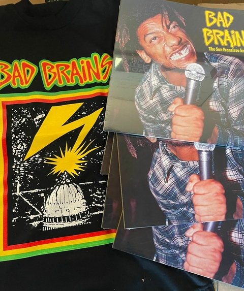 PROMO BAD BRAINS - LP The San Francisco Broadcast + Remera (Talles S, M, L , XL XXL)