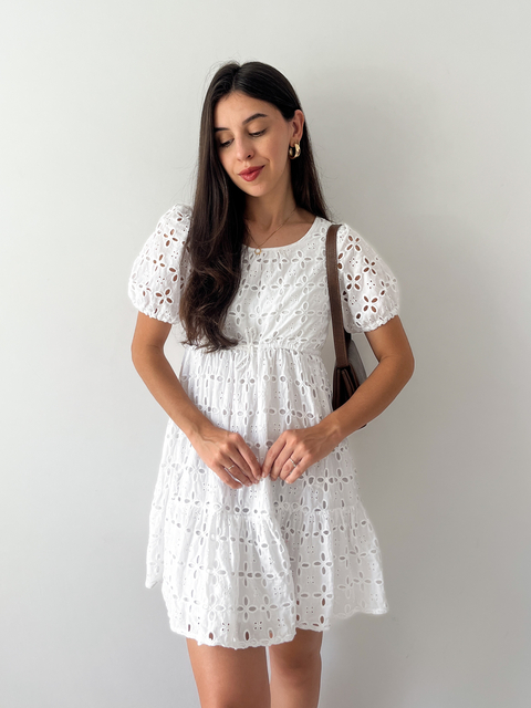 Vestido em Laise Zara (P) - comprar online