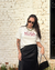T-shirt Hot Night Cool Jazz (P/M/G) - Brechó Um Par