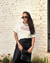 T-shirt Hot Night Cool Jazz (P/M/G) na internet