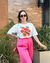T-shirt Laranja Tropics (P/G) na internet