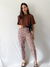 Calça Estampada Marrom (36) - comprar online