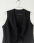 Colete Alfaiataria Preto (P/M/G) - comprar online