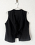 Colete Alfaiataria Preto (P/M/G)
