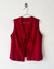 Colete Alfaiataria Vermelho (P/M/G)