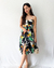Vestido Estampado Midi (P)