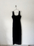 Vestido Longo em Veludo Marrom (P) - comprar online