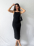 Vestido Black Midi (P) - Brechó Um Par