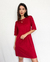Vestido Vermelho em Suede (M) - comprar online