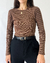 Blusa Canelada Maju (P) - Brechó Um Par