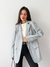 Blazer Cinza Bisô (M) - loja online