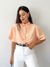 Camisa Vintage Salmão (G) - Brechó Um Par