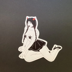 Sticker EVIL HALF MERMAID 