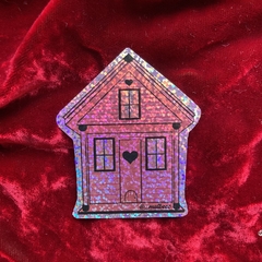 Sticker holográfico - Sweet Home