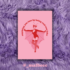Print - Bat babe