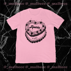 ♥ Remera Rosa - zodíaco - acuario ♥