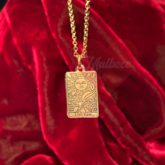 ⋆ Tarot Charm + Cadenita ⋆ DORADO - comprar online