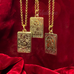 ⋆ Tarot Charm + Cadenita ⋆ DORADO - tienda online