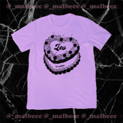 ♥ Remera lila - zodiaco - leo ♥