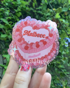 Sticker deluxe - Tortita Malbecc