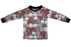 Pijama 2 piezas 100 % algodon Osos Gris - comprar online