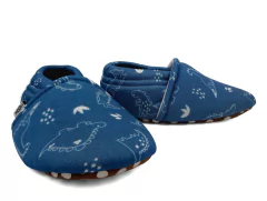Pantufla Clasica Antideslizante Dinos azul en internet