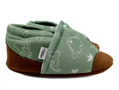 Zapatilla ergonomica MAX-R Dinos Verde - comprar online