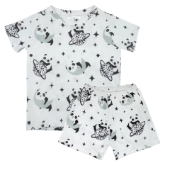 Pijama 2 piezas 100 % algodon Pandas