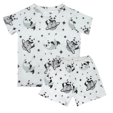 Pijama 2 piezas 100 % algodon Pandas