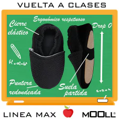Imagen de Zapatilla ergonomica MAX Negro