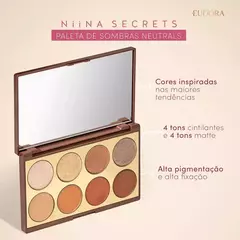 Paleta de Sombra Neutrals - Niina Secrets na internet