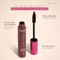 Máscara de Cílios Super Brown Neutrals - Niina Secrets - comprar online