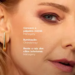 Paleta de Sombras Nude Glorious - Océane Edition - Cat Cosméticos