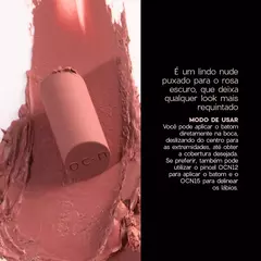 Batom Semi-Matte The Lipstick - Océane - Cat Cosméticos