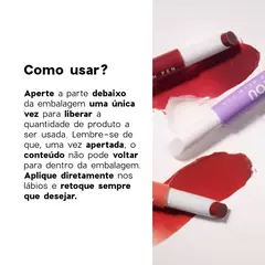 Hidratante Labial Coral - Lip Balm Pen Coral - Océane - Cat Cosméticos