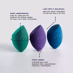 Esponja de Maquiagem Flat Blend - Océane - comprar online