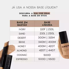 Base em Bastão Clara Semi-Matte Foundation Stick - Océane Edition 8g na internet