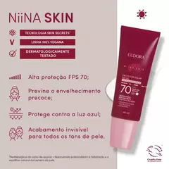 Protetor Solar Facial Antioleosidade FPS 70 - Niina Secrets - Cat Cosméticos