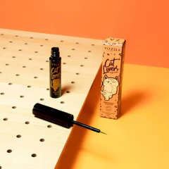 Delineador Líquido Vizzela Cat Lovers - Marrom