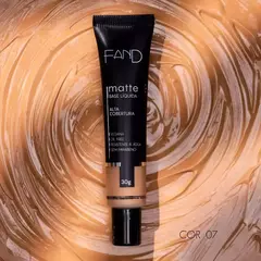 BASE LIQUIDA MATTE - FAND 30G ALTA COBERTURA na internet