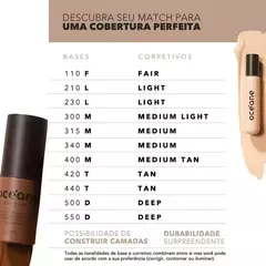Base Líquida Clara Semi-Matte Skin Foundation - Océane Edition 35ml - loja online