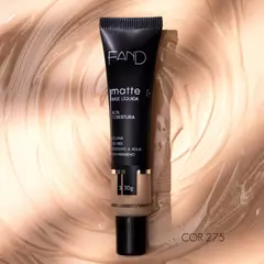 BASE LIQUIDA MATTE - FAND 30G ALTA COBERTURA - loja online