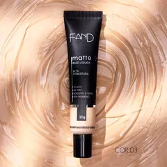 BASE LIQUIDA MATTE - FAND 30G ALTA COBERTURA