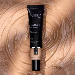 BASE LIQUIDA MATTE - FAND 30G ALTA COBERTURA