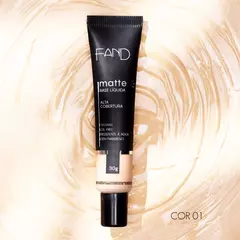 BASE LIQUIDA MATTE - FAND 30G ALTA COBERTURA - loja online